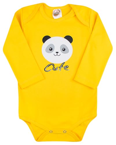 Conjunto 3 Peças Body Bebe Manga Longa Algodão Menino e Menina (P, Menino)