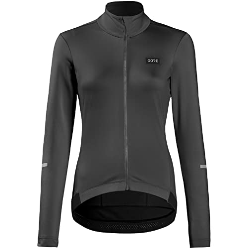 GORE WEAR Progress Thermo Jersey para mujer, Tejidos Seleccionados GORE , 40, Negro Cover