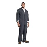 Red Kap Men's Twill Action Back Coverall, Charcoal, 52