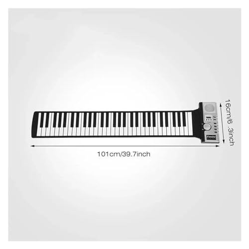 Électronique clavier Piano Rouleau À Main Piano Portable 61 Touches Clavier Numérique Musique Clavier Électronique Piano Clavier Instrument - Les Beatles, Paul McCartney, John Lennon, RIngo Starr, George Harrison Électronique clavier Piano Rouleau À Main Piano Portable 61 Touches Clavier Numérique Musique Clavier Électronique Piano Clavier Instrument – Image 4