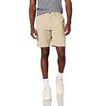 Amazon Essentials Men's Slim-Fit 9" (23cm) Chino Shorts, Khaki, 33W