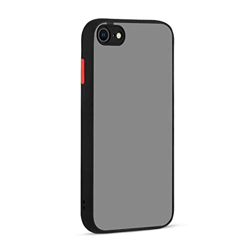 Zore Apple ile uyumlu iPhone SE 2020 Kılıf Hux Kapak Siyah