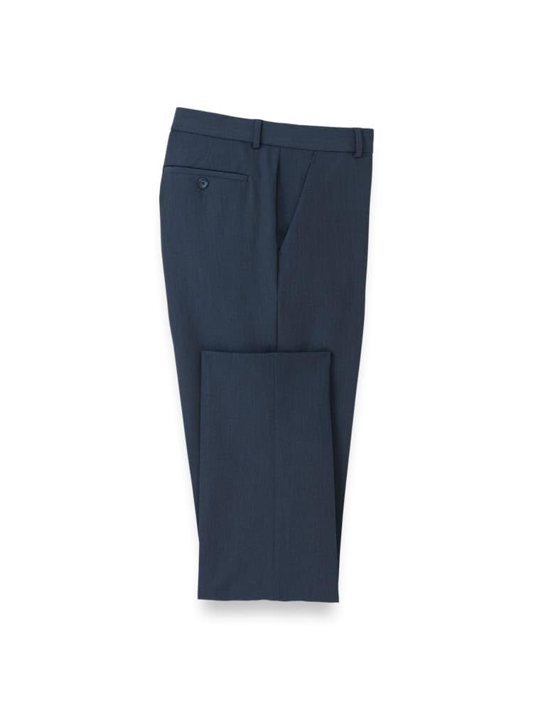 Paul Fredrick Mens Comfort Stretch Travel Flat Front Pants