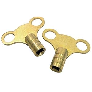 Radiator Key Brass Air Vent Clock Type