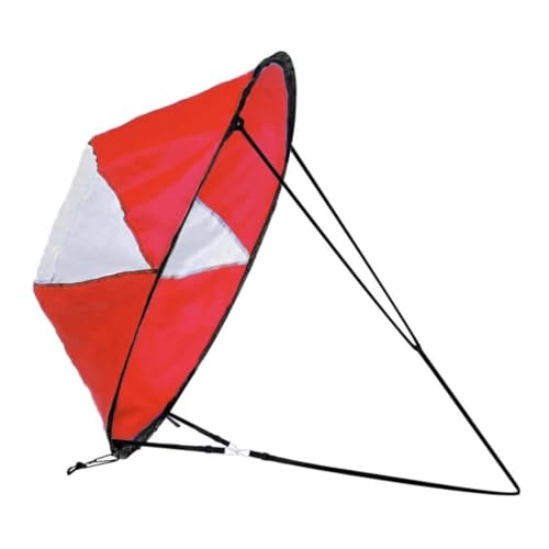 Voile à vent pliable pour kayak gonflable et paddle sous le vent