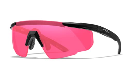 Wiley X Saber Lunettes de Protection Homme Noir Taille Unique Sport Balistique