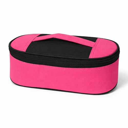Image of Lunch Tiffin Cover for Office, School Kids Lunch Bag(Size-9H x 23L x 10W Cm, Pink,1 Litter)