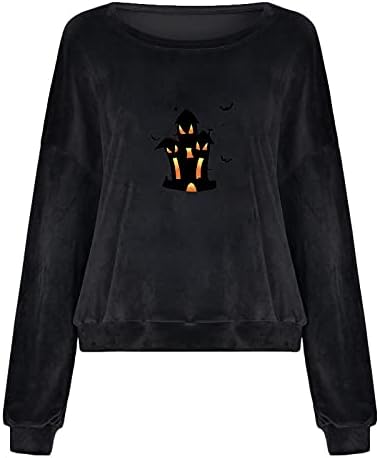 Top Da Donna A Maniche Lunghe Con Scollo Rotondo Tinta Unita - Foto 4