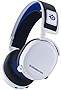 SteelSeries Arctis 7P Wireless - Lossless 2.4 GHz Wireless Gaming Headset - for PlayStation 5 and PlayStation 4 - White - PlayStation 5