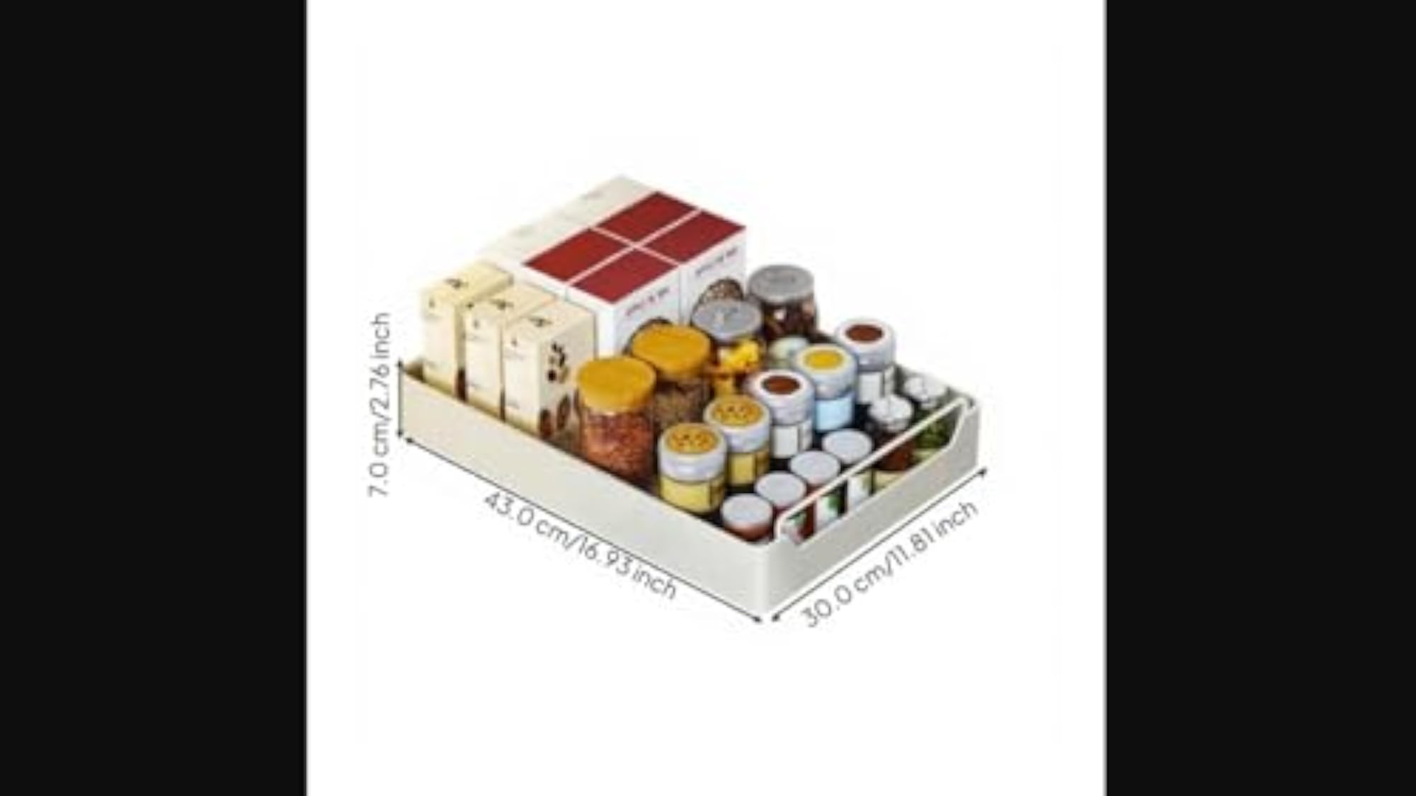 Narrow Pull-Extendable Storage Rack for Kitchen Sink