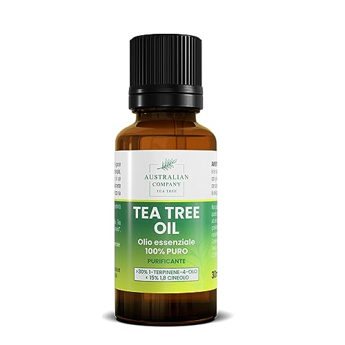 Huile d'arbre à thé pour boutons et rougeurs cutanées 30 ml