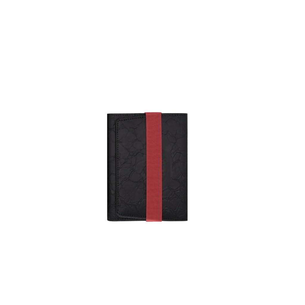 CXBDDF Notizbuch, A5, kontrastierende Farben, dreifach gefaltet, lose Blätter, Geschäftsgeschenk, 14 x 18 cm