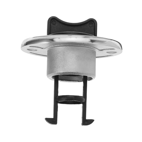 DECHOUS Tapón de Desagüe Marino de Acero Inoxidable 316 Sello de Nailon Antirretorno Resistente y Hermético para Yates Barcos y Kayaks – 1 Juego de Repuesto para Mantenimiento Náutico