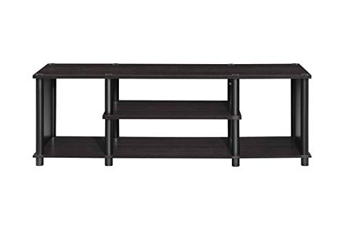 Image of DeckUp TV1240B Tube-N-Turn Engineered Wood TV Unit (Dark Wenge, Engineered Wood)