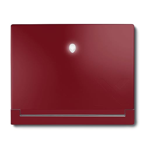 Image of MightySkins Skin Compatible with Alienware X16 R1 (2023) Full Wrap Kit - Solid Burgundy | Protective, Durable, and Unique Vinyl Decal wrap Cover | Easy to Apply & Change Styles | Made in The USA