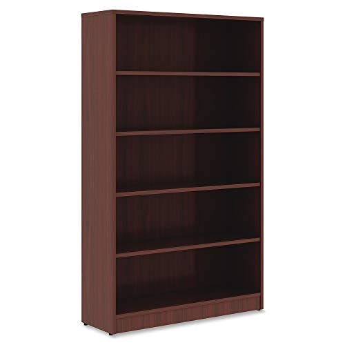 Lorell Bookshelf Bookcase, Mahogany #TOP3