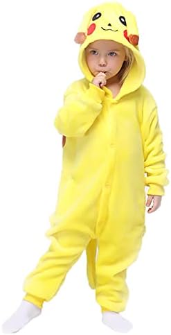 EOILFM Unisex Onesies Kids Cartoon Animal Cosplay Costumes Halloween Christmas for Girls Boys