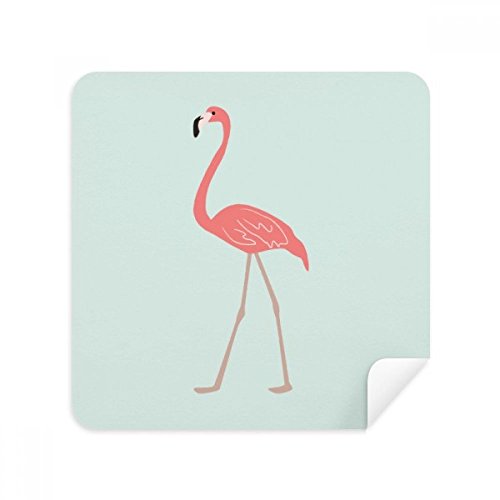 Lunettes chiffon de nettoyage téléphone écran cleaner suede tissu motif oiseau
