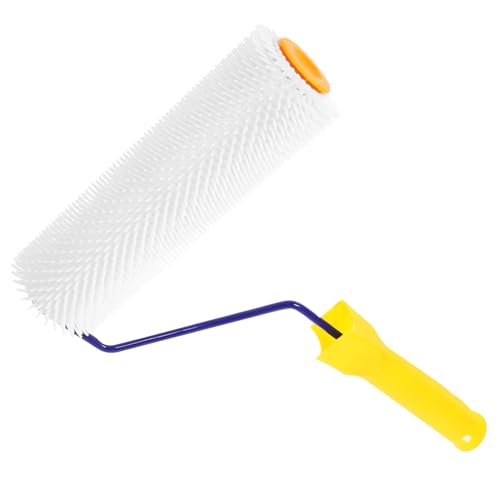 Yardenfun Rodillo Para Pisos Autonivelante Púas 9 Pulgadas 23cm x 14mm Altura De Dientes, Aireación, Reutilizable Para Solado, 1 Unidad