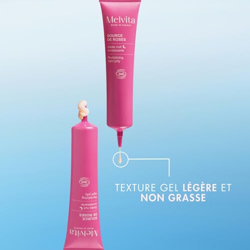 Soin Visage Source De Roses Gelée Revitalisante Bio Melvita Le Tube De 40ml - vue 5