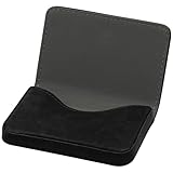 sundee Visitenkartenetui, RFID-blockierend, PU-Leder, mit magnetischem Verschluss, für Damen und Herren, Namensausweis, Kreditkartenetui, tragbar, stilvolle Tragetasche für Business Social,