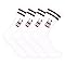 YAFULG 2 Paires Chaussettes Pour Nutella, Chaussettes Brodées, Cadeaux Personnalisés Pour Nutella, Chaussettes De Tennis Avec Motif, Cadeau Fun Pour Petite Amie (Taille Unique, A)