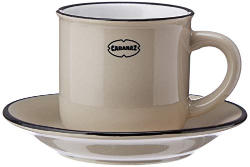 Capventure Cabanaz Espresso Cup/Saucer Gy