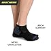 Skechers mens 6 Pack Low Cut Running Socks, Black, 10 13 US