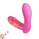 💞 Rendimiento Impermeable - El vibrador es resistente al agua para que pueda usarlo en cualquier lugar de acuerdo a sus necesidades. Ya sea en la bañera de hidromasaje, es en la ducha o en la bañera
