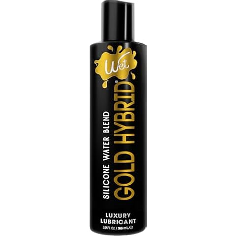 Wet Gold Hybrid Silicone & Water Based Lubricant Cover