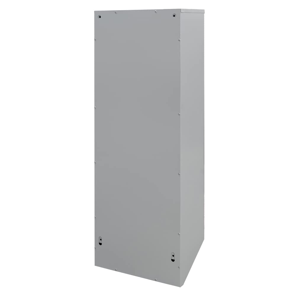Boîte Aux Lettres Murale Gris GDS 8 Boite 20 cm Profondeur | acier épaisseur 0,8 mm, intérieur, RAL 7035, protection vol, résistant