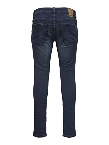 ONLY & SONS Herren Onsloom Dark Blue Sweat Pk 3631 Noos Slim Jeans, Blue Denim, 32W / 34L EU