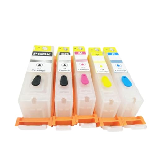 Cartucho recargable PGI-270 CLI-271 con sistema de llenado fácil para modelos TS5020