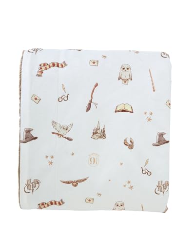 Image of Saranoni Minky Lush Wizarding World Blanket | Harry Potter Gift | Buttery Touch Soft Blanket Poly Microfiber - Durable & Easy to Wash | XL - 60 inch x 80 inch