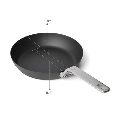 Image of YETI Carbon Steel Skillet 10 inch - Pre-Seasoned Nonstick, Rust-Resistant, Use on Stovetop, Oven, Grill, or Campfire