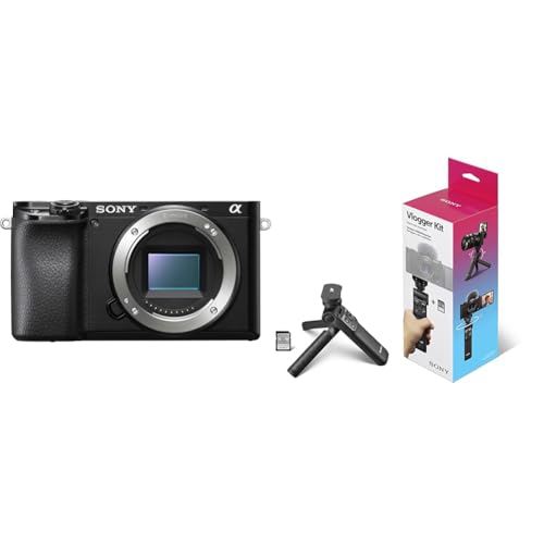 Sony Alpha A6100 Mirrorless Camera with Vlogger Accessory Kit