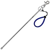 WICKED Muck Stick Pro, Pointer Stick, 316 Precision Forged Stainless Steel Shaft with Thread Camera...
