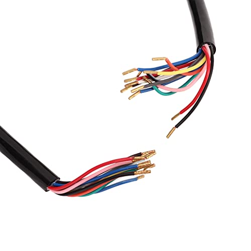 Cable en espiral de la base del remolque 13 pines extensión de poder de cobre 20AWG para RVs 5