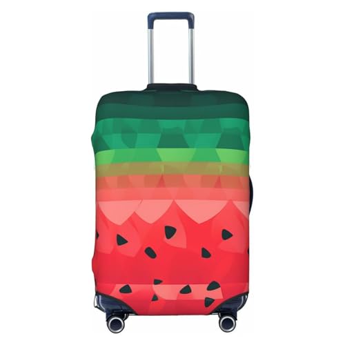 Travel Luggage Cover Gradient watermelon Suitcase Protector Elastic Washable Stretch Suitcase Protector Anti-Scratch Travel Suitcase Cover Fit 18-32 Inch Luggage
