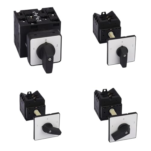 YI53ZX0 Interruptor rotativo de 3 posições 3P 4P interruptores de controle elétrico interruptor de c