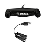 Andrea C1-1021450-100 PureAudio USB-SA External Digital USB Sound Card with Superbeam Array2S Microphone Bundle