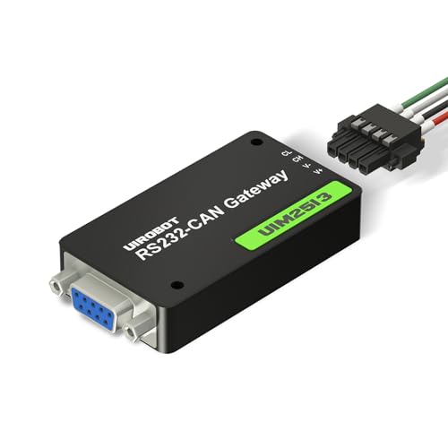 Convertisseur CAN bus RS232 passerelle industrielle 12V 24V 48V boîtier aluminium