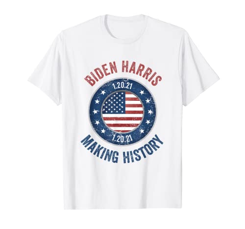 President Biden Harris Inauguration day 2021 Making History T-Shirt