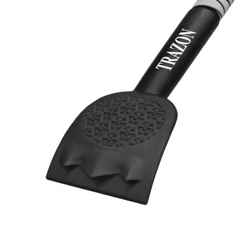 Trazon 42.4" Extendable Snow Brush & Mini Snow Shovel/Ice Scraper for Car Windshield with Foam Grip for Cars, SUV, Trucks, Detachable Сar Scraper, No Scratch, Heavy Duty Long Handle, Ice Remover by Trazon - Image 9