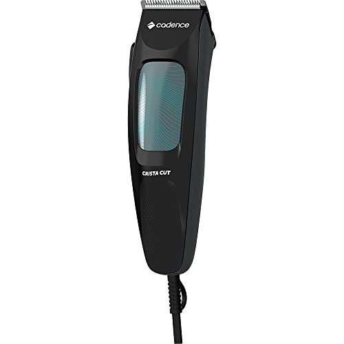 Máquina De Cortar Cabelo Cadence Cristal Cut 127V - CAB180, Modelo: CAB180-127V, Cor: PRETO