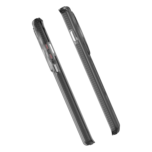 Image of DailyObjects Polycarbonate Case for OnePlus 12 Black Beam 2.0 Slim Back Cover | Full Body Protection | Wireless Charging