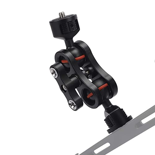 Articulating Double Ballhead Magic Arm Monitor Mount - Image 2