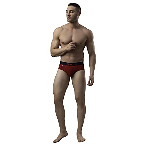 Image of Underjeans Men Cotton Blend Brief - Pack of 2