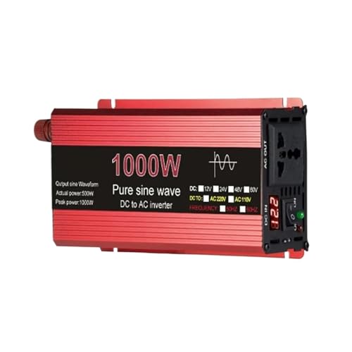 Convertidor potencia solar de 12V para viajes y camper