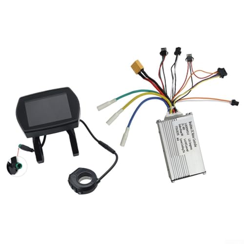 Contrôleur 48 V/25 A 1000 W avec écran LCD pour trottinette électrique G2 Pro, construction en alliage d'aluminium, installation, 25,4 cm (ensemble)